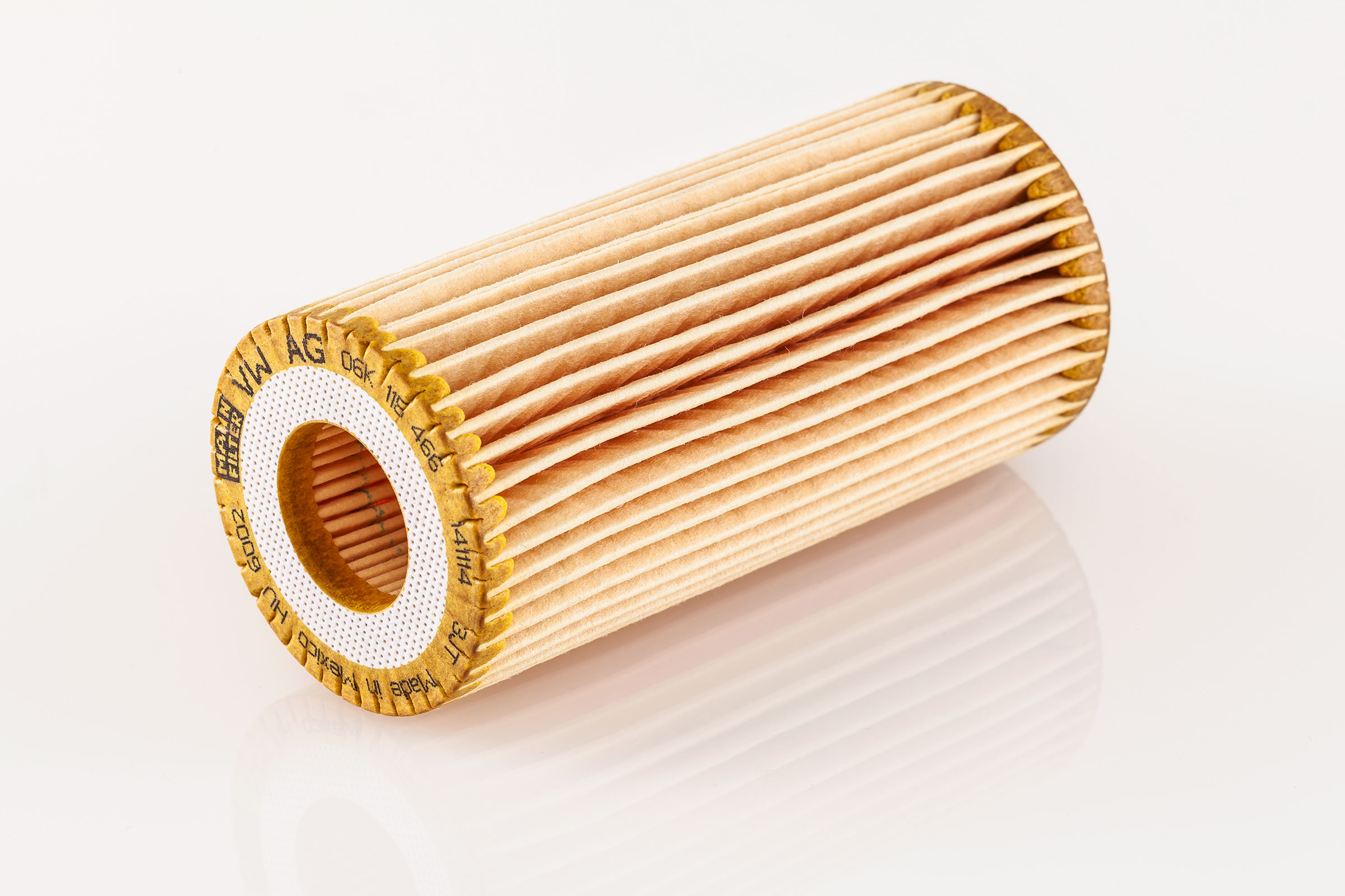 Produktfoto Volkswagen Filter mit Spiegelung