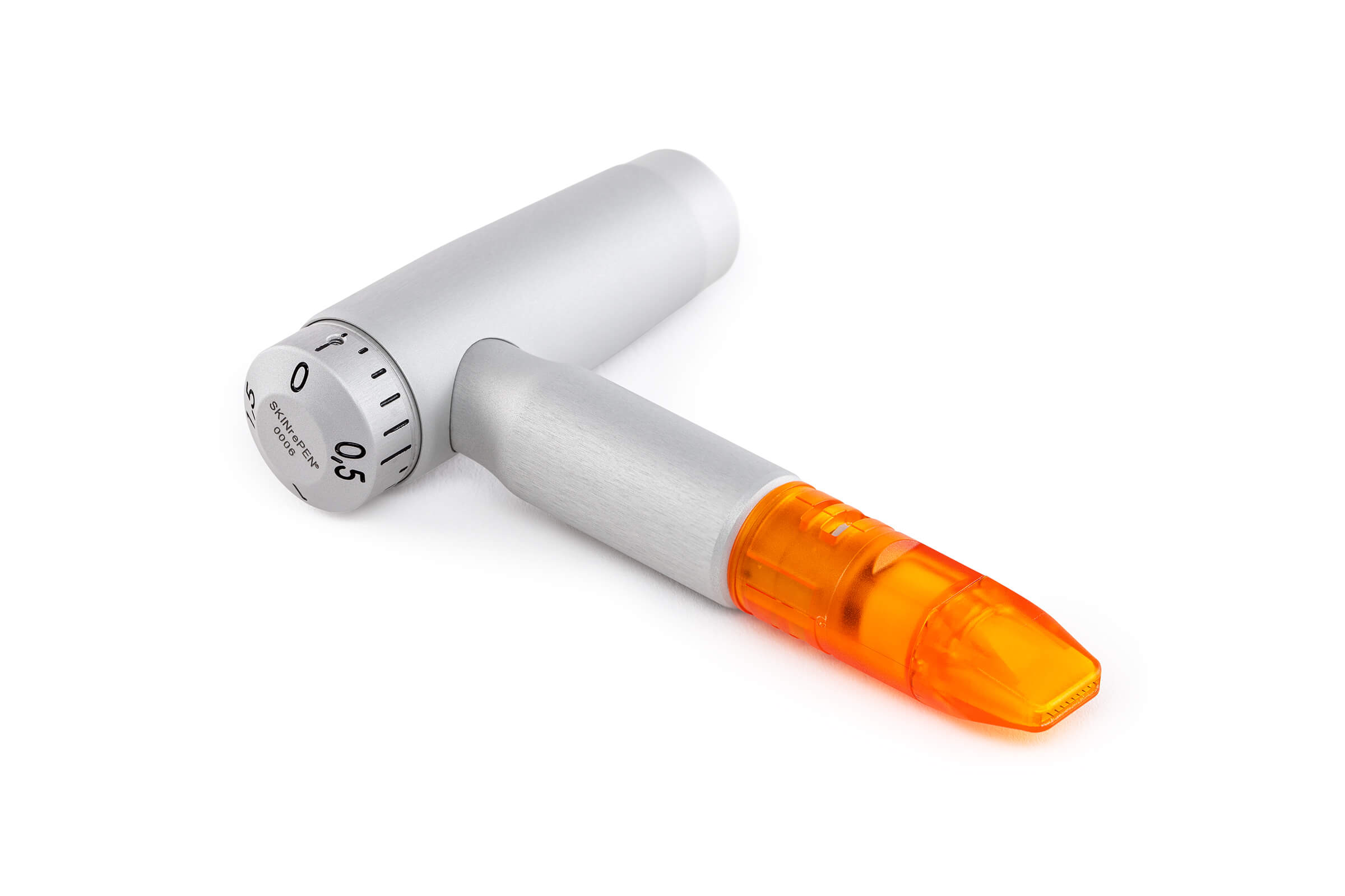 Produktfoto Kosmetik SkinrePEN auf weißem Hintergrund