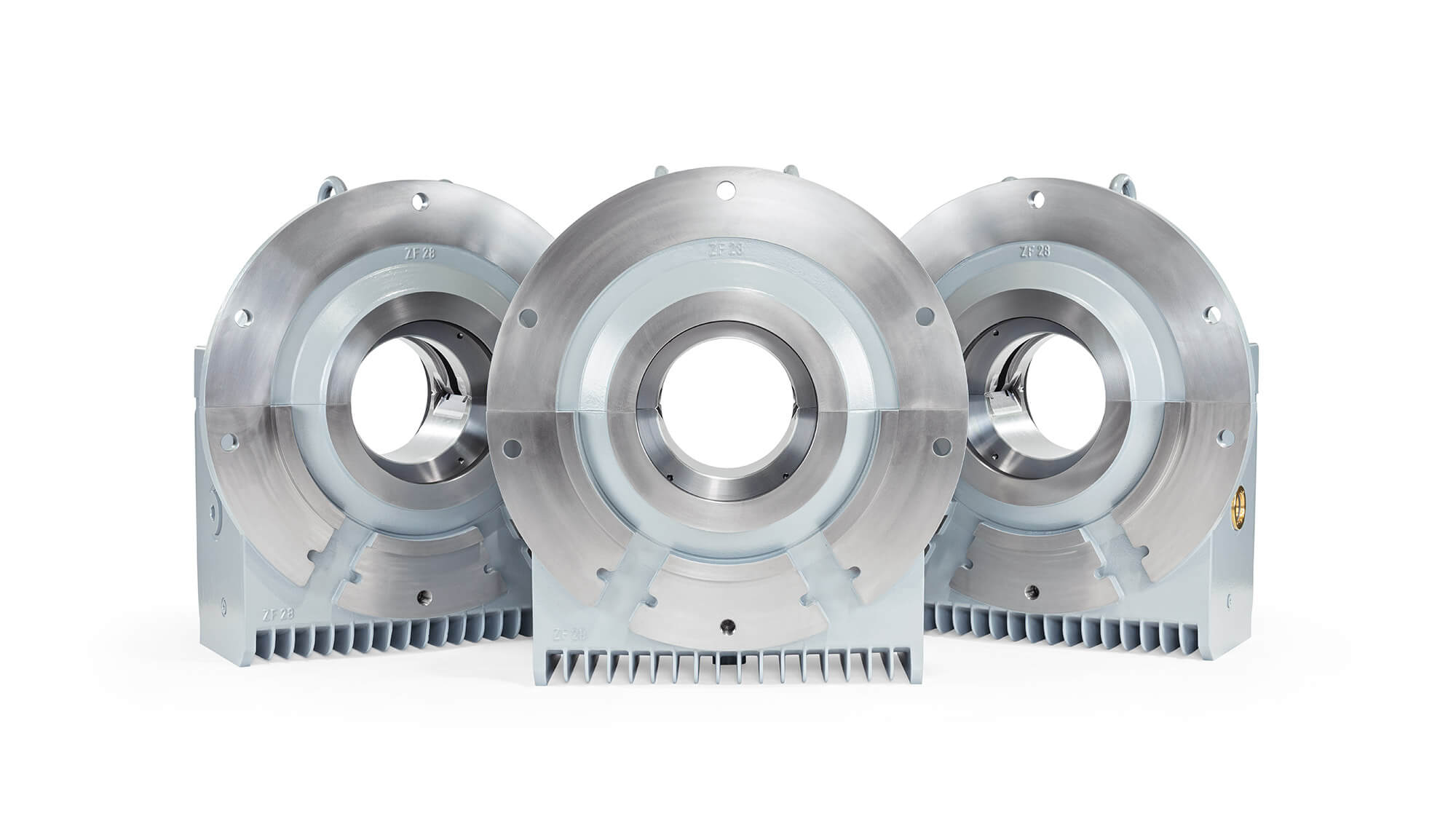 Industriekugellager auf weiß fotografiert